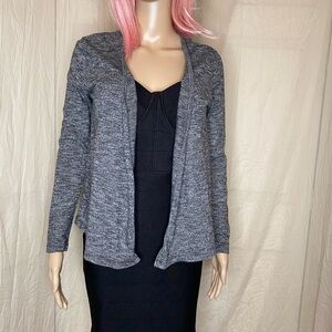 Gap open front 100% cotton grey cardigan szS